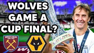 Sullivan says Wolves Game Is A Cup Final For Lopetegui's Job?