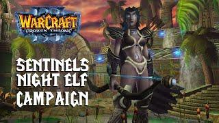 Warcraft III: Frozen Throne Terror of the Tides Sentinels Campaign Gameplay Walkthrough