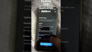 Realme C15 Qualcomm Edition New Software Update Current Man