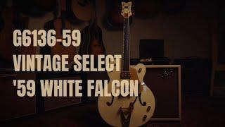 Gretsch White Falcon '59 Vintage Select - Brian Setzer ''Sleepwalk'' Play through Demo.