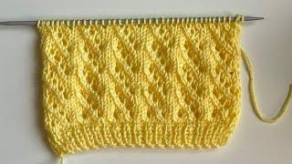 Knitting stitch pattern #25