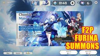 F2P Furina Summons | Furina Pulls 4.7 | Pain of Being an F2P Player in Genshin Impact 