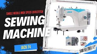 Unboxing & Assembling Jack F4 Sewing Machine: Modern & Designed to Look Cooler Than Its Predecessor