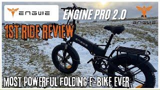 Is this the most powerful folding E-bike? Engwe Engine Pro 2.0 - 1st ride review