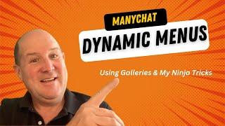 User-Friendly Interface Design with ManyChat Dynamic Menus