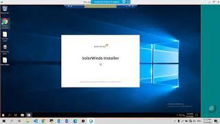 Training SolarWinds part 1