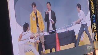 240407 SKZ TOY WORLD 리노,리빗 vs 한,한쿼카 줄다리기 게임 full ver