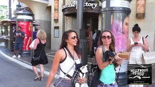 Vida Guerra talks about if she still does music videos while shopping at The Grove in Hollywood