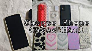 redmi 10 phone cases haul from shopee