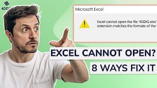 [2023] 8 Ways To Solve Excel Cannot Open Because The File Format Or File Extension Is Not Valid