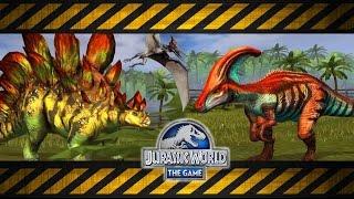 Jurassic World Evolved Attractions - Herbivore Dinosaurs !!!