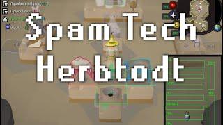 OSRS New Meta Spam Tech Herbtodt - Mastering Mixology Best Pts/h - 100k+ Herb Xp/H - Iron Friendly