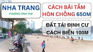 Bán đất nền Nha Trang cách biển vài bước chân cách bãi tắm Hòn Chồng 650m đường rộng 10m