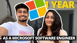 My learnings as a @Microsoft Software Engineer ️ | What people don't tell you! | 1 Year Experience