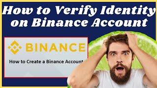 How to verify binance account kyc l How to verify identity on binance app