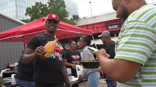 LESBBQ OXTAIL KING pop up Vlog and interview in Houston TX. Thank you so much!!!