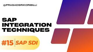 Part 15 - SAP Integration Technique SAP Smart Data Integration by Prasad Sri Koribilli