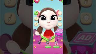 My Talking Angela 2 Jennie Kim (BP member) Makeover  #song #music #ygwinner #ygfamily #yg #shorts