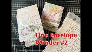 One Envelope Wonder #2 - A New Approach - Easy Way to Use Opened Mail - #oneenvelopewonder