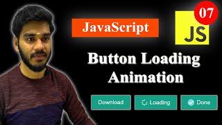 Button Loading Animation Using HTML, CSS & JavaScript | தமிழில்.