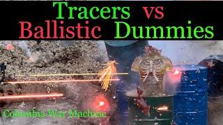 Tracer Rounds vs  Zombie ballistic Torsos!!!  ! Original video