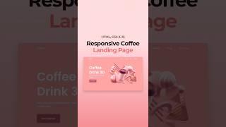 Responsive Landing Page HTML CSS JavaScript