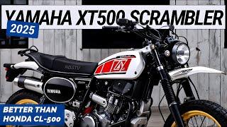 2025 Yamaha Xt 500 Scrambler Revealed | Ready to Challenge Honda CL-500