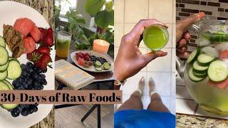 I ate raw fruits and nuts for 30 days and this is how it went!