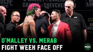 Sean O’Malley vs. Merab Dvalishvili Face To Face | UFC Sphere