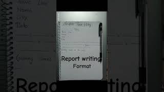 REPORT WRITING FORMAT ️ Newspaper Report Writing  @englishwriting4322 @PhysicsWallah