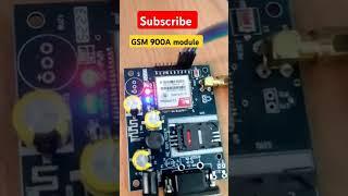 sim900a gsm module working project| science experiments #gsm #amazing #shortsfeed #viral #fypシ #ai