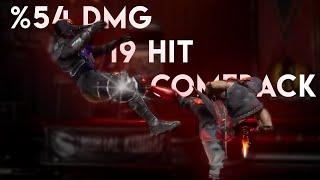 Scorpion %54 combo COMEBACK!  - Mortal Kombat 11 Gameplay