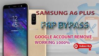 Samsung A6 Plus FRP Bypass Samsung SM-A605F Google account remove Android 9.0 WITHOUT PC 1000% 2020