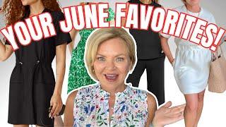 YOUR June Favorites 2024: Best-Selling Fashion & Accessories Over 50