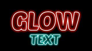 How To Make Glowing Text In Pixellab || Neon Text On Pixellab