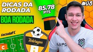 CARTOLA FC 2022: DICAS RODADA 8 | FOMOS BEM!!