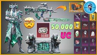 Pubg Kr 50,000 Uc New Halloween Crate Opening | New River Styx - Groza Skin Crate Opening