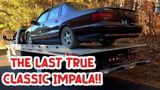 Last of The Classics! Barn Find 1995 Chevy impala SS Delivery