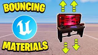 HOW TO MAKE MATERIALS BOUNCE IN UEFN