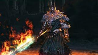 Elite Knight Vs Gwyn, Lord of Cinder + The Dark Lord Ending (No Hits Taken) - DARK SOULS: REMASTERED