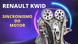 Corrente de comando do Kwid - pontos de sincronismo