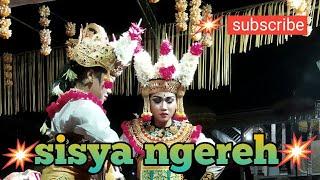 tari bali, tarian sisya ngereh#calonarang #gesing bali channel#suling