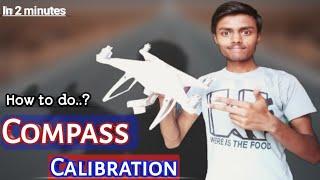 How to do Compass Calibration in DJI drones || Compass error in drone Solved || full details , Hindi