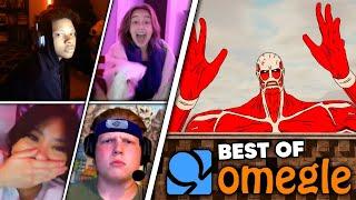 BEST OF TITANS GO ON OMEGLE! (AOT VR)