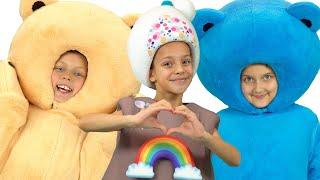 VLOG - Снимаем новые детские шоу Три Медведя и Принцессы - За Кадром