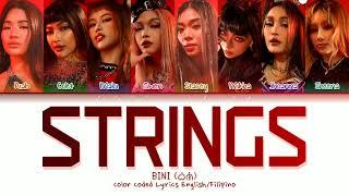 (️ ENG️) Bini "STRINGS" Color Coded Lyrics English/Filipino