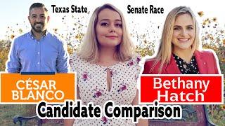 Cesar Blanco vs Bethany Hatch El Paso Texas Senate 29 Candidates 2020