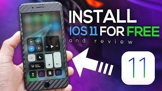 How To Install iOS 11 for FREE No Computer! No Dev Account!