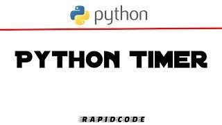 Python timer