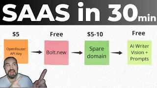  Build & Deploy an A.I. SaaS Business for $5 in Under 30 Minutes! [Full Tutorial] 